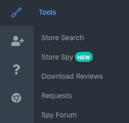 Dropship Spy - Path To Shopify Store Search Option