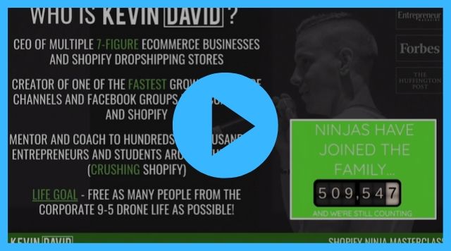 Kevin David Shopify Webinar Screenshot 3